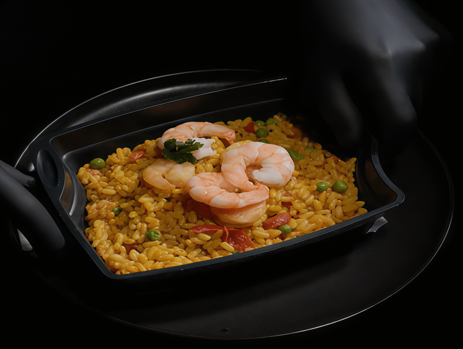 TorusPak tray-to-plate presentation